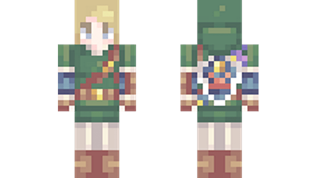 minecraft legend of zelda breath of the wild skin minecraft legend of zelda breath of the wild skin