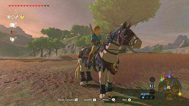 legend of zelda breath of the wild monster saddle