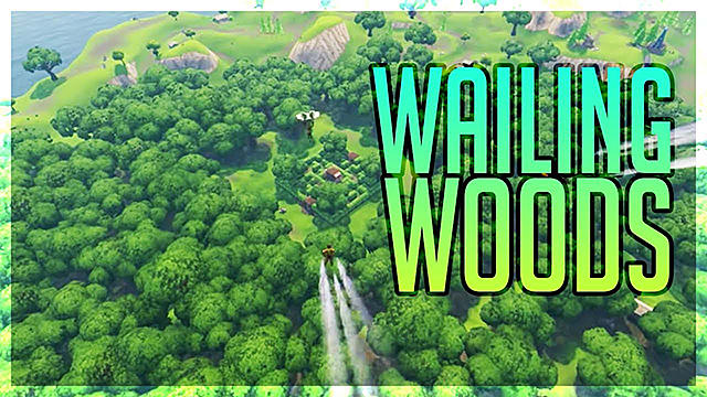 Fortnite Map Guide: Wailing Woods Chest Locations | Fortnite - 640 x 360 jpeg 80kB