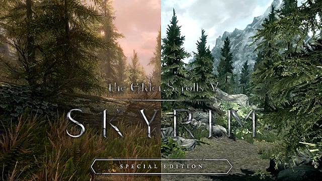 skyrim remastered with mods