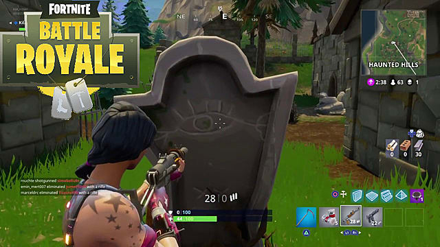 Haunted Hills Gravestone Fortnite Fortnite Haunted Hills Strategy And Chest Locations Fortnite