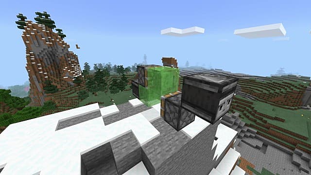 Minecraft  How to Build a Flying Machine Cheap and Easy - 90