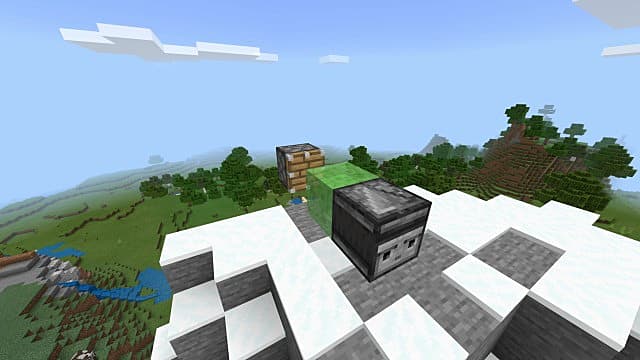 How to build a flying machine in minecraft bedrock