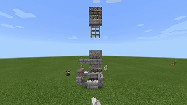 Minecraft  How to Build a Working Portcullis For Your Castle Entrance - 90