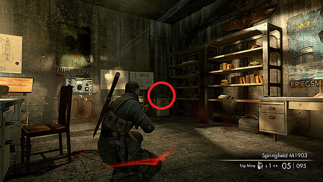 sniper elite v2 gold bar locations