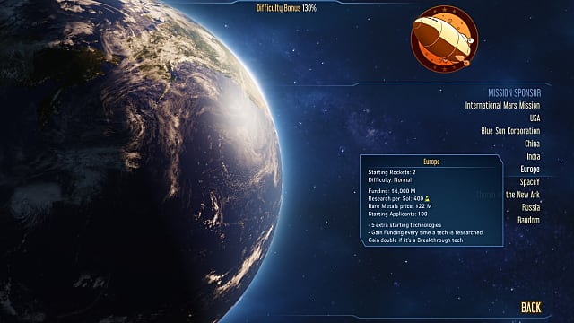 Surviving Mars Guide Mission Sponsor Commander Overview Surviving Mars