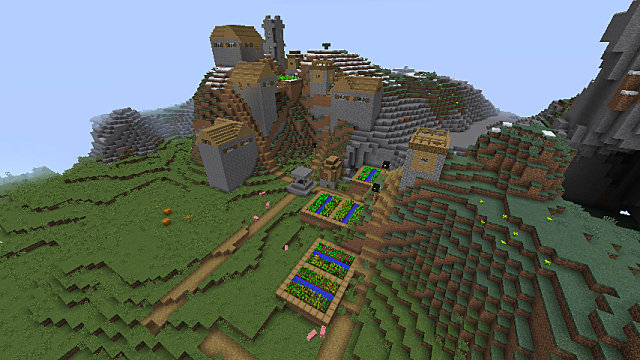 The Best Minecraft Seeds With Villages 1 10 Update Slide 6 Minecraft