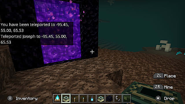 nether coords calc