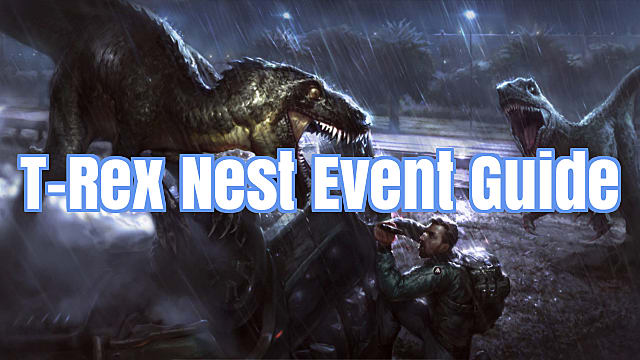 Jurassic Survival T Rex Nest Event Guide Jurassic Survival - jurassic tycoon roblox egg locations