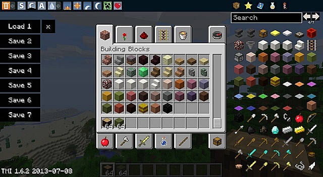 minecraft pocket edition inventory