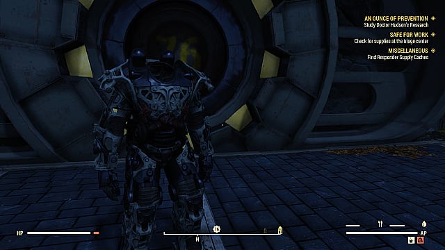 get out of power armor fallout 76 pc