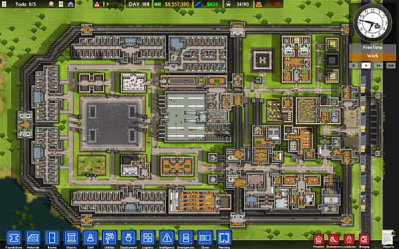 prison architect how to research