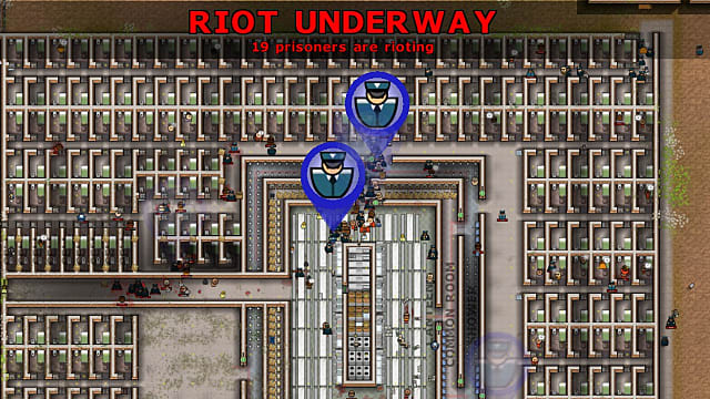 simple efficient prison architect layout