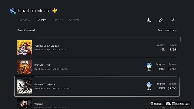 How To See Total Playtime Hours On Playstation 5 For Ps4 Ps5 Games - how to see which games youve recently played roblox