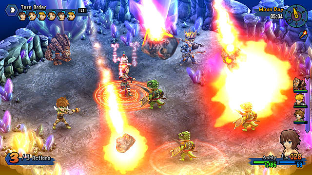 Rainbow Skies Battle Mage Casting Meteor Attack