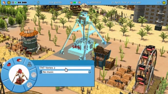 Rollercoaster Tycoon 3 - Gameplay HD (1080p) 