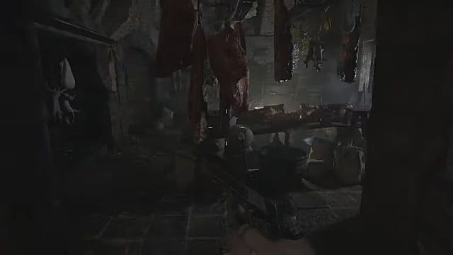 resident evil armor room