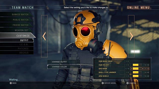 umbrella corps customization