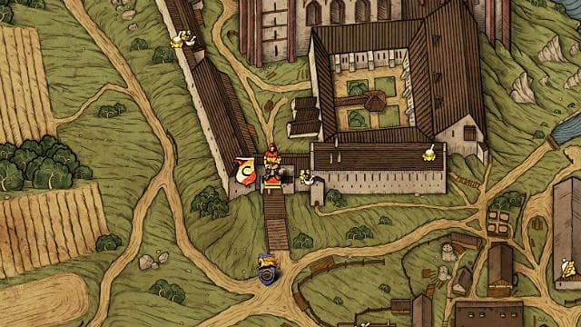 To continue the restless spirit quest, speak to the apothecary in Rattay about the Necronomicon