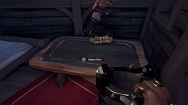 treasure map sea of thieves