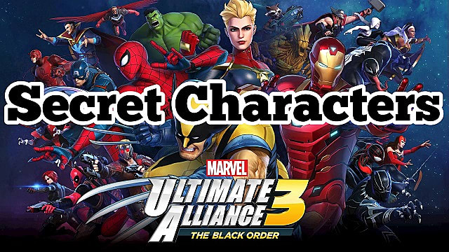 Marvel Ultimate Alliance 3 The Black Order Secret