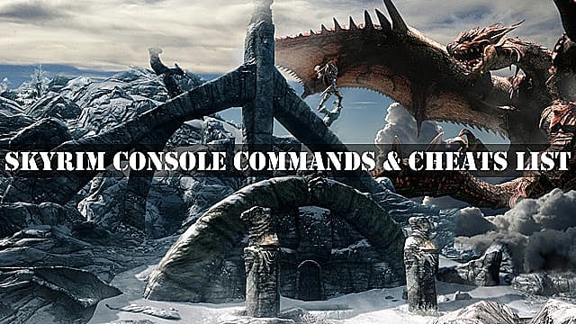 skyrim pc cheat commands