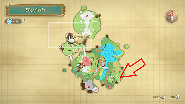 Skyward Sword Crystal Ball Location  Where to Find the Fortune Teller s Crystal   The Legend of Zelda Skyward Sword - 18