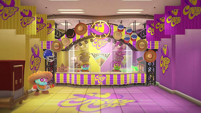 super mario odyssey tostarena town party room