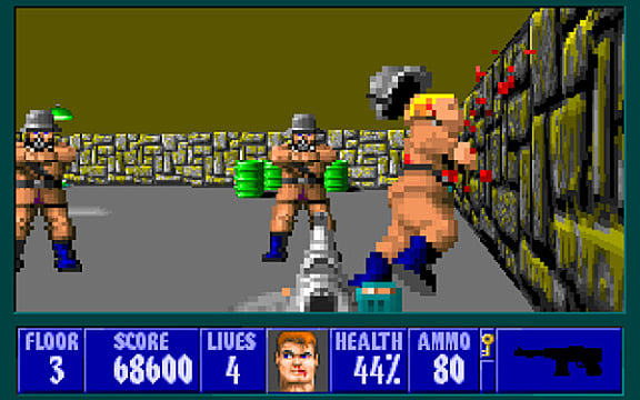Wolfenstein 3D and Spear of Destiny game Wolfenstein 3D and Spear of Destiny game