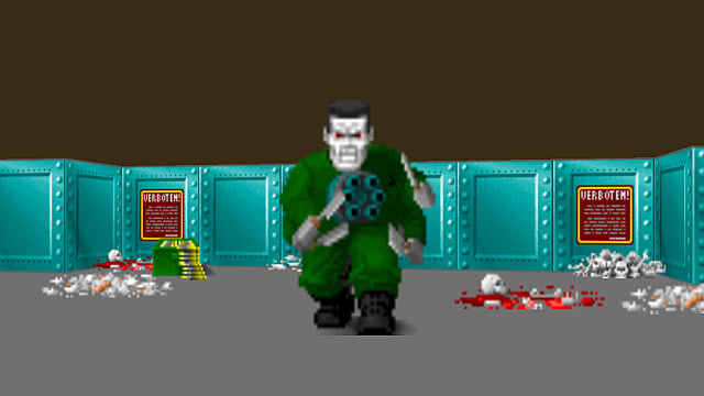 episode 2 floor 7 of wolfenstein 3d spear of destiny