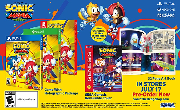 sonic mania release date