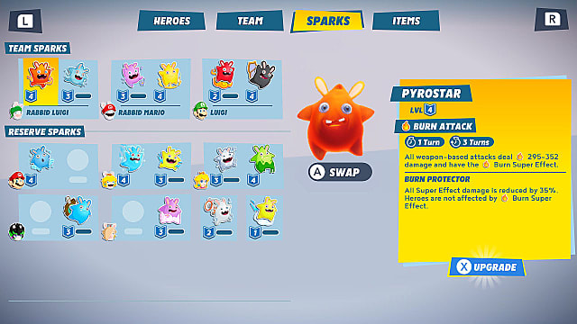 Mario + Rabbids: Sparks of Hope — Super Effects Guide – GameSkinny