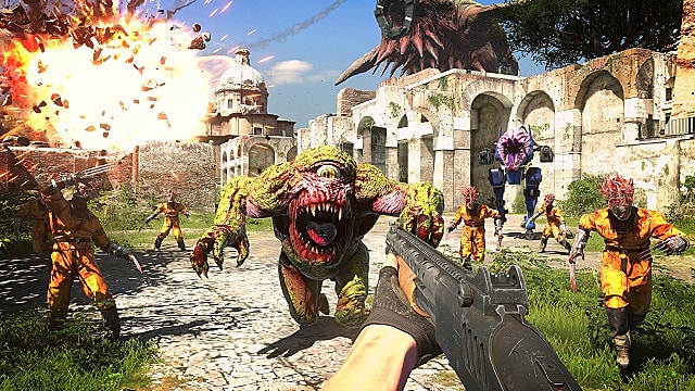 Serious Sam 4 Review Ahhhhhhhhhhhh Serious Sam 4 - roblox school shooter's pack script