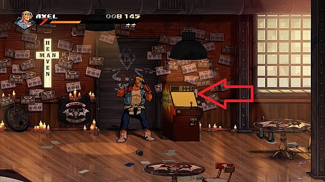 Streets of Rage 4 Retro Levels  How to Find the Arcade Machines   Streets of Rage 4 - 43