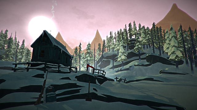 the long dark broken railroad