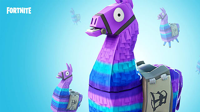 Llama fortnite papercraft