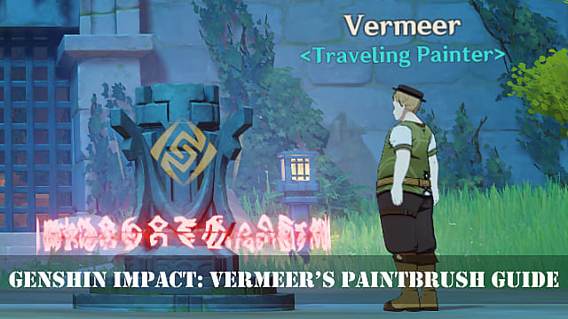 vermeer paintbrush genshin