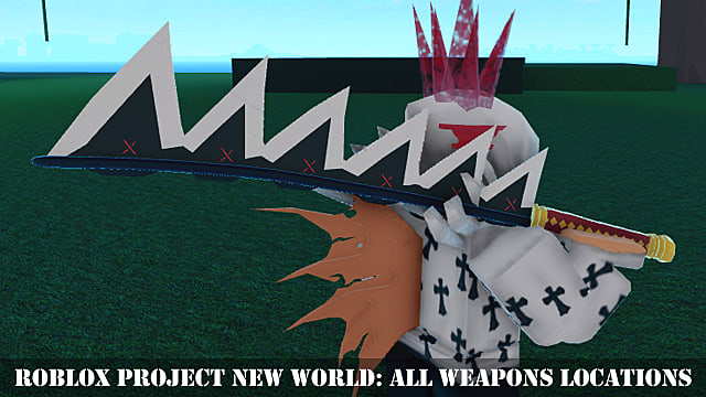 Roblox Project New World All Weapons Locations Roblox - the best weapon in roblox