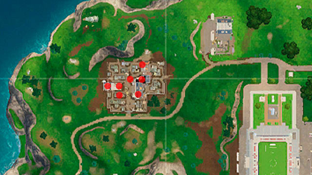 all chest locations in junk junction - fortnite chest locations