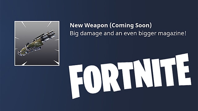 Fortnite Minigun What's Written On The Side Fortnite Minigun Guide For Patch 2 4 0 Fortnite