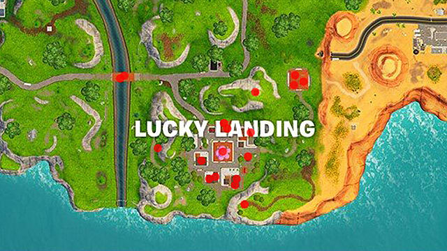 Fortnite Season 7 Land At Lucky Landing Fortnite Season 5 Week 7 Challenge Guide Search Chests In Lucky Landing Fortnite