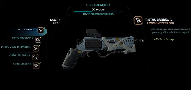 mass effect weapon mods