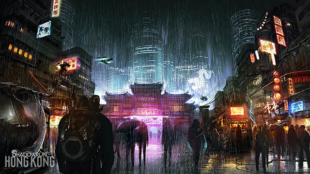 shadowrun hong kong black screen