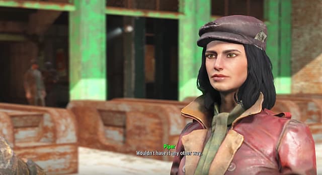 Flirt fallout mod 4 Piper Fallout