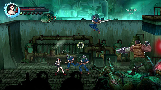 Final Fantasy 7 re imagined as a 2D side scroller - 20
