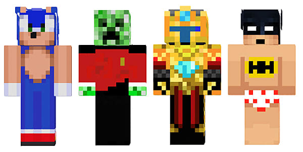 Cool Minecraft skins to rock with you blocks out  Minecraft