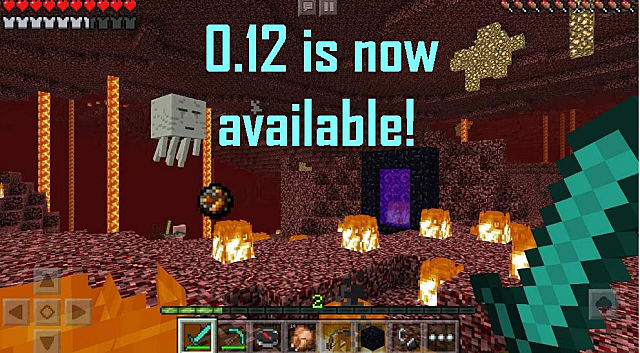 Minecraft Pe 0 12 1 Is Officially Out Minecraft Pocket Edition