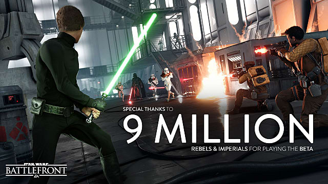 Star Wars Battlefront biggest beta in EA s history - 35