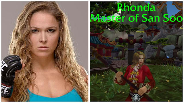 Ronda Rousey has her own NPC in World of Warcraft Legion - 78