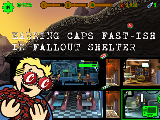 Getting Caps Fast-ish: A Fallout Shelter Guide To Farming Caps | Fallout  Shelter